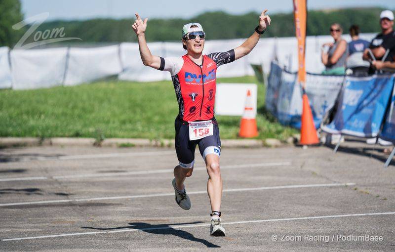 Watermarked race photo preview