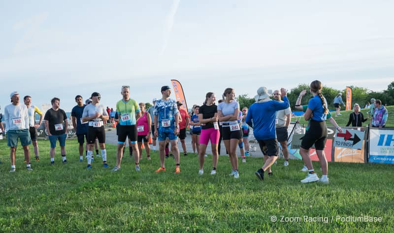 Watermarked race photo preview