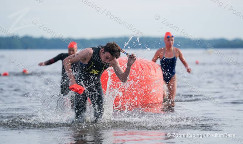 Watermarked race photo preview