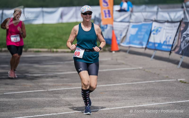 Watermarked race photo preview