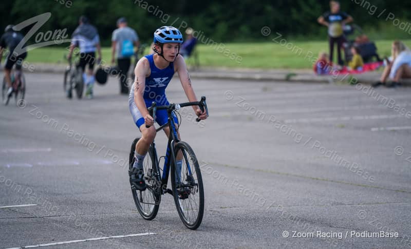 Watermarked race photo preview