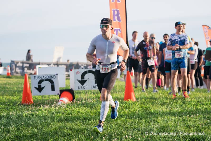 Watermarked race photo preview