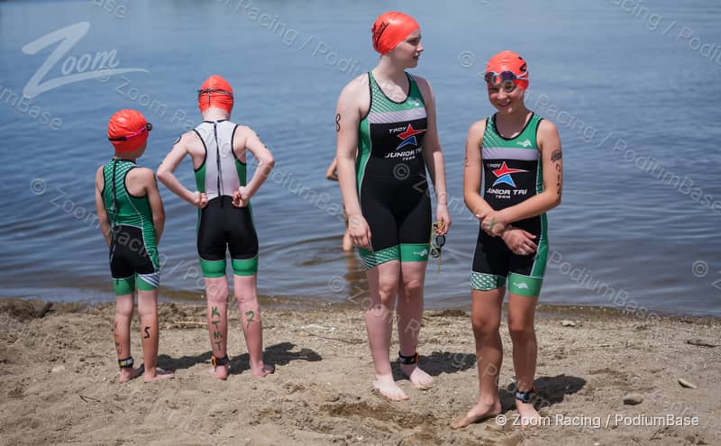 Watermarked race photo preview