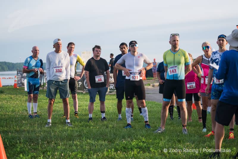 Watermarked race photo preview