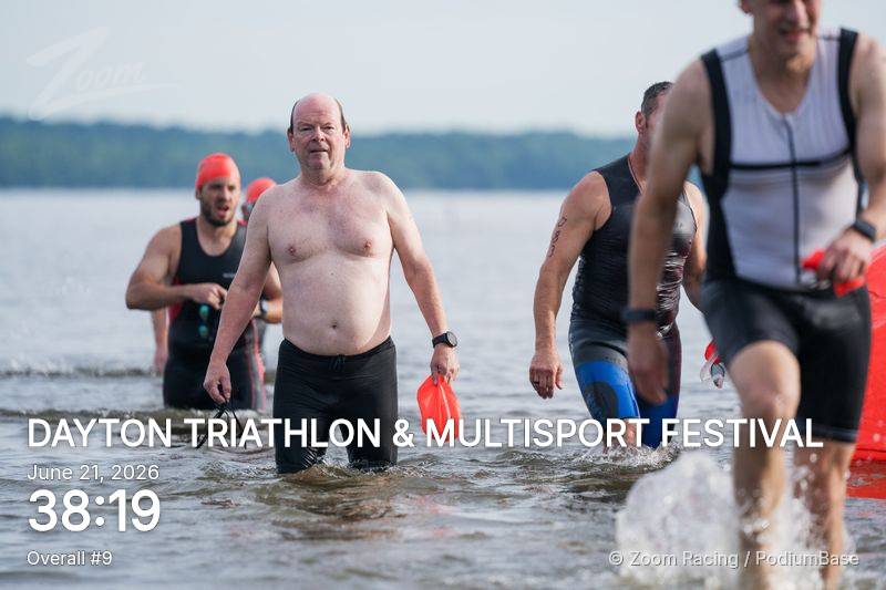Watermarked race photo preview