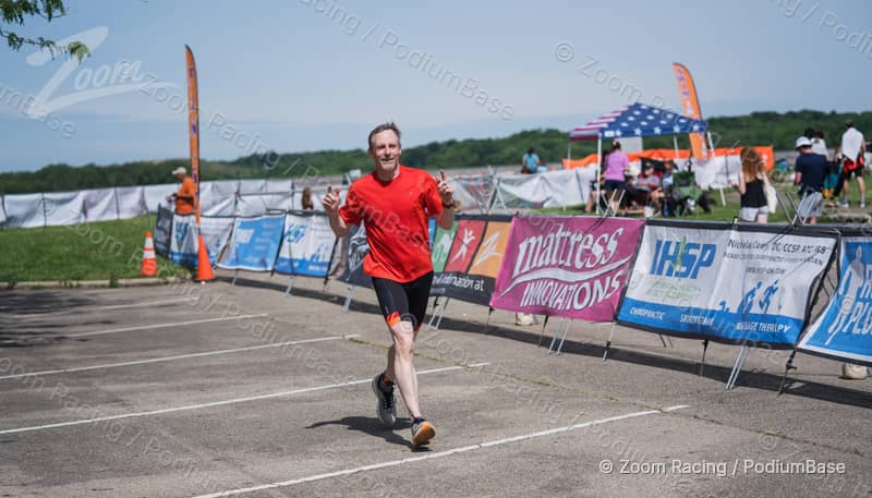 Watermarked race photo preview