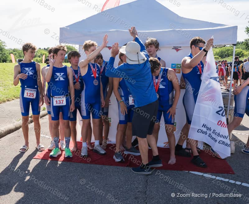 Watermarked race photo preview