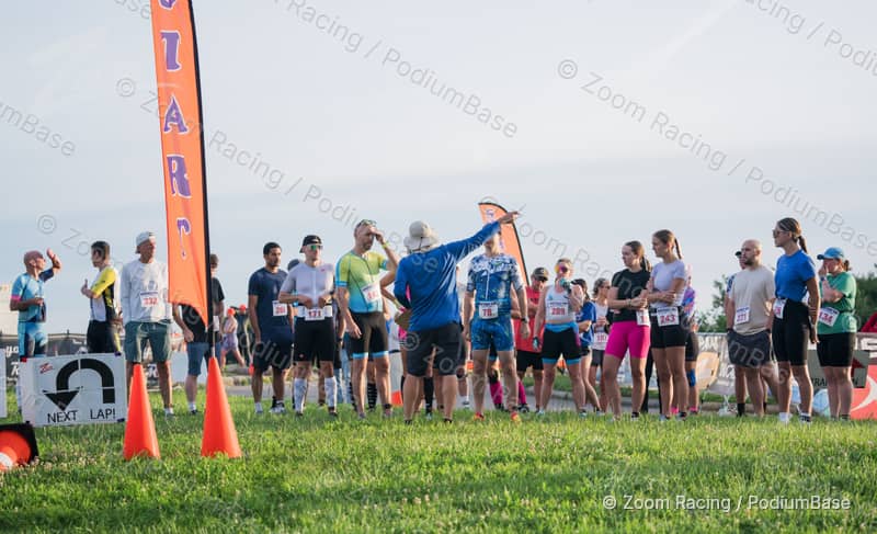 Watermarked race photo preview