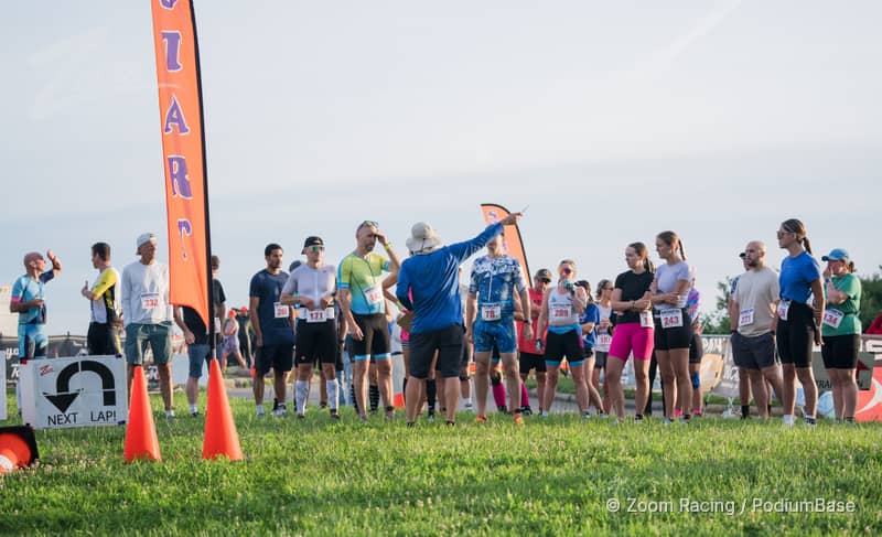 Watermarked race photo preview