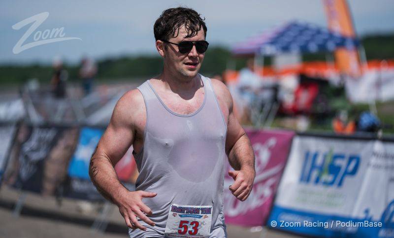 Watermarked race photo preview