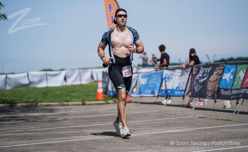 Watermarked race photo preview