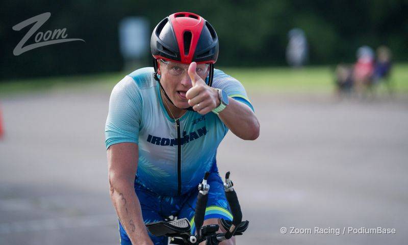 Watermarked race photo preview