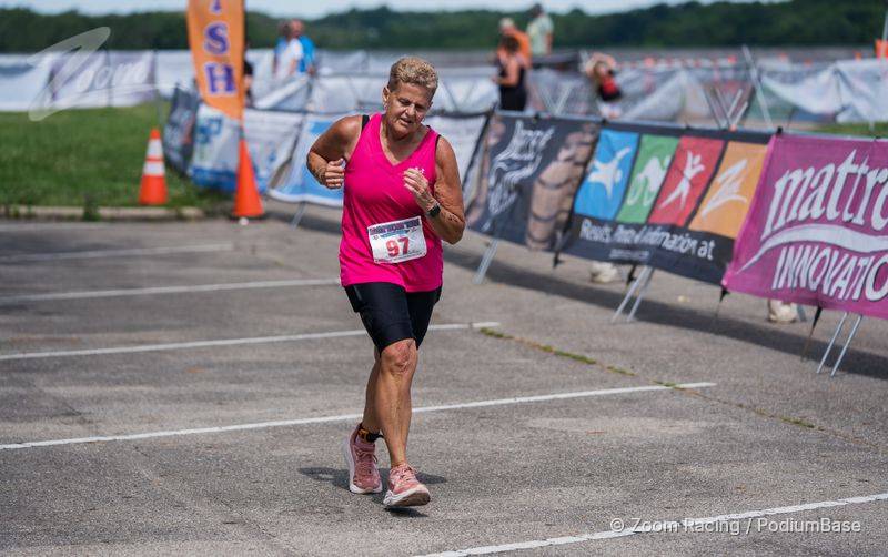 Watermarked race photo preview