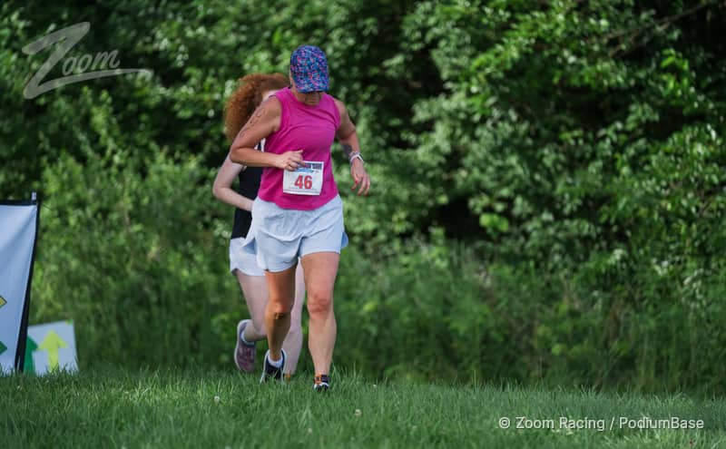 Watermarked race photo preview