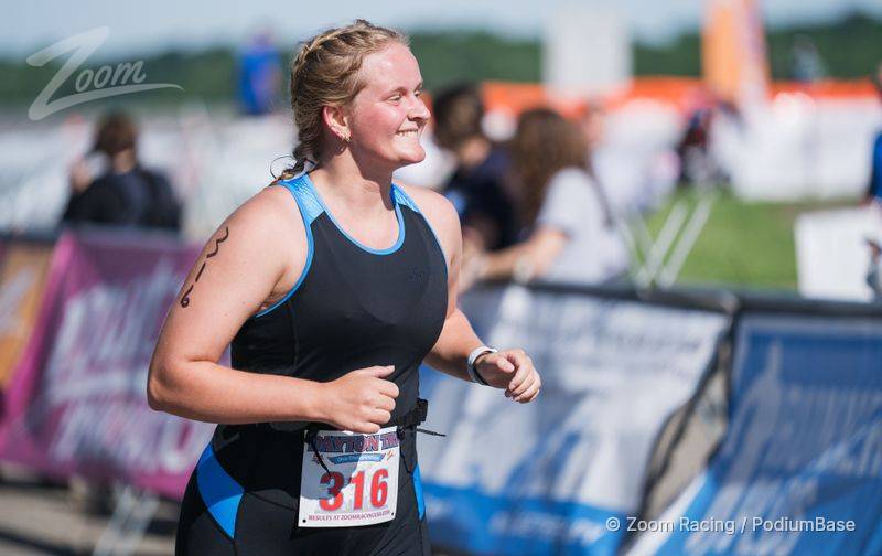 Watermarked race photo preview