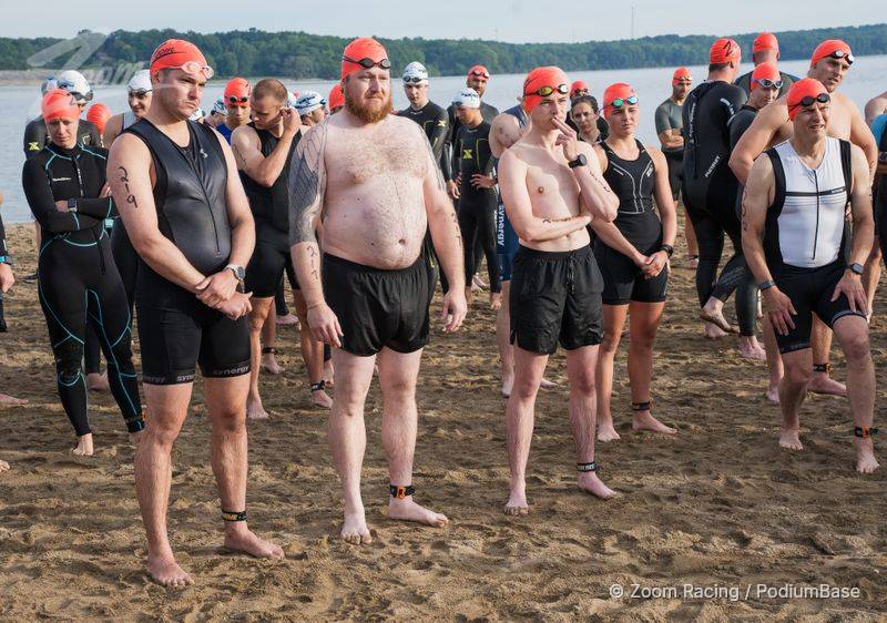 Watermarked race photo preview