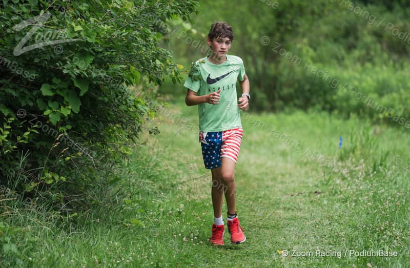 Watermarked race photo preview