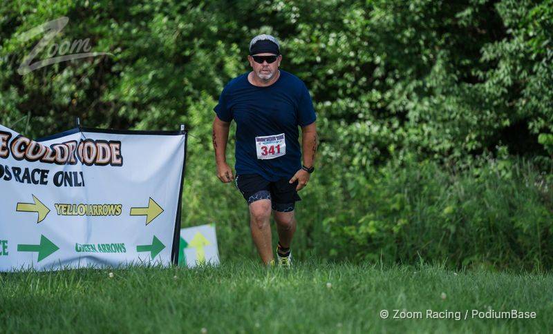 Watermarked race photo preview