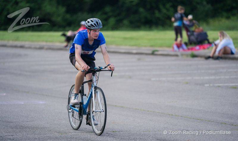 Watermarked race photo preview