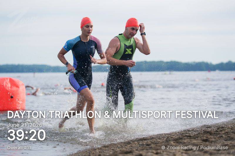 Watermarked race photo preview
