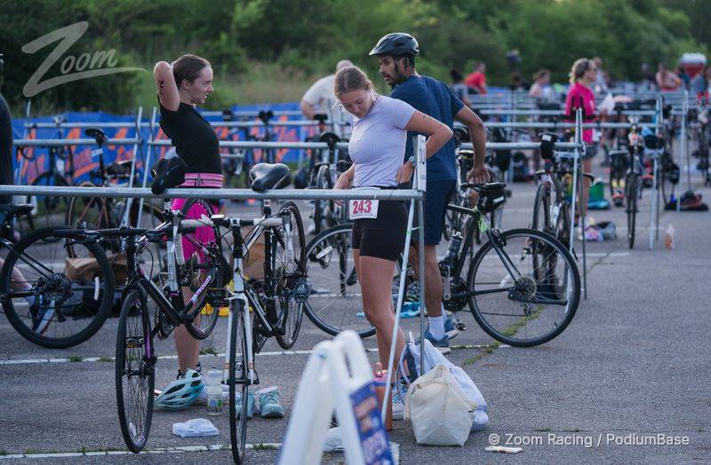 Watermarked race photo preview