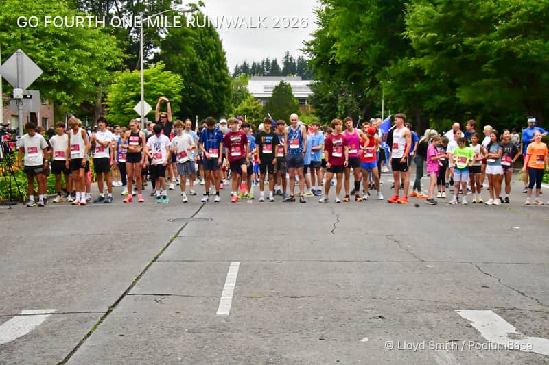 Watermarked race photo preview