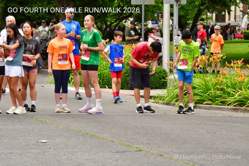 Watermarked race photo preview