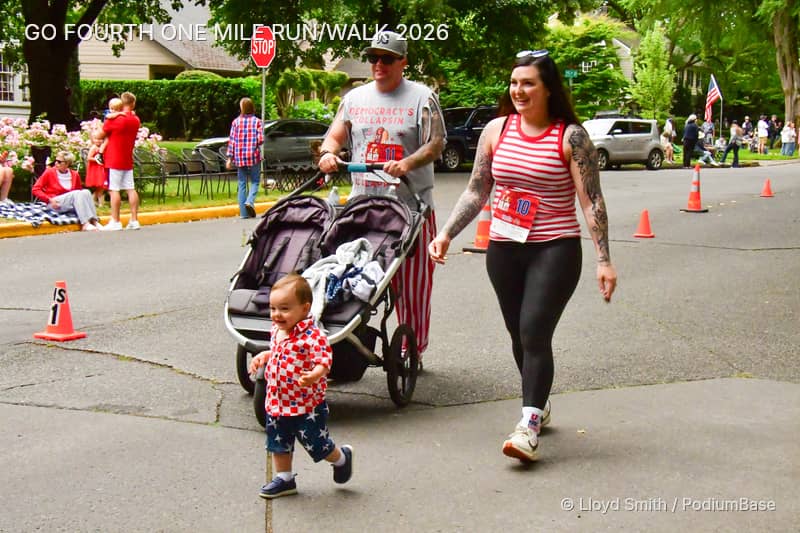 Watermarked race photo preview