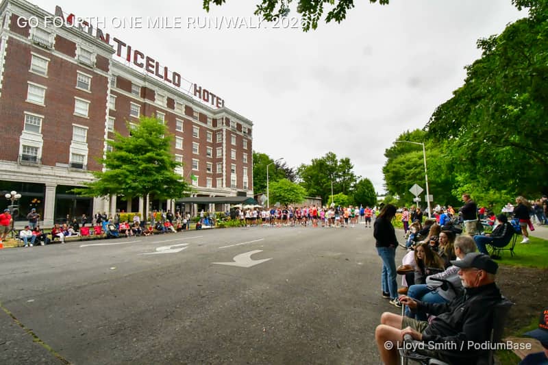 Race photo from Go Fourth One Mile Run/Walk 2026 in Longview