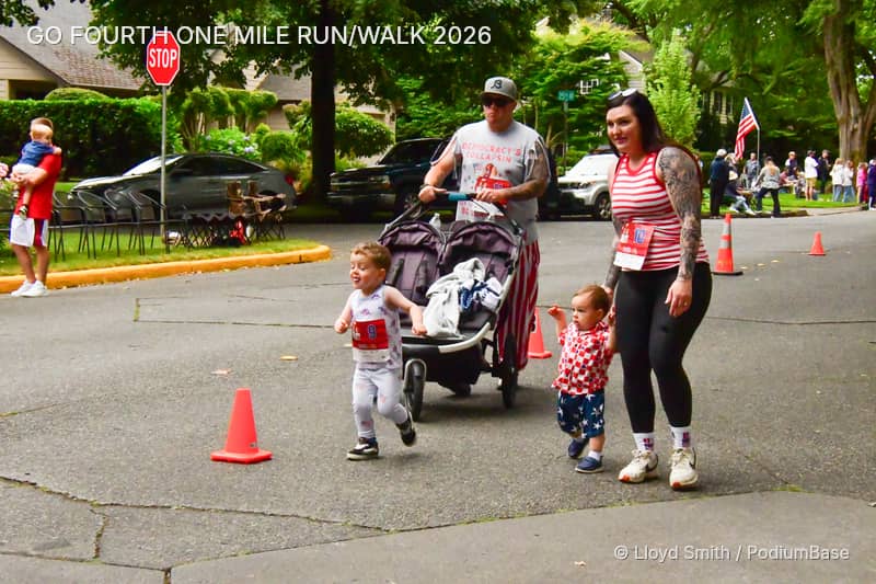 Watermarked race photo preview