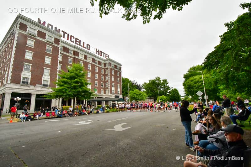 Race photo from Go Fourth One Mile Run/Walk 2026 in Longview