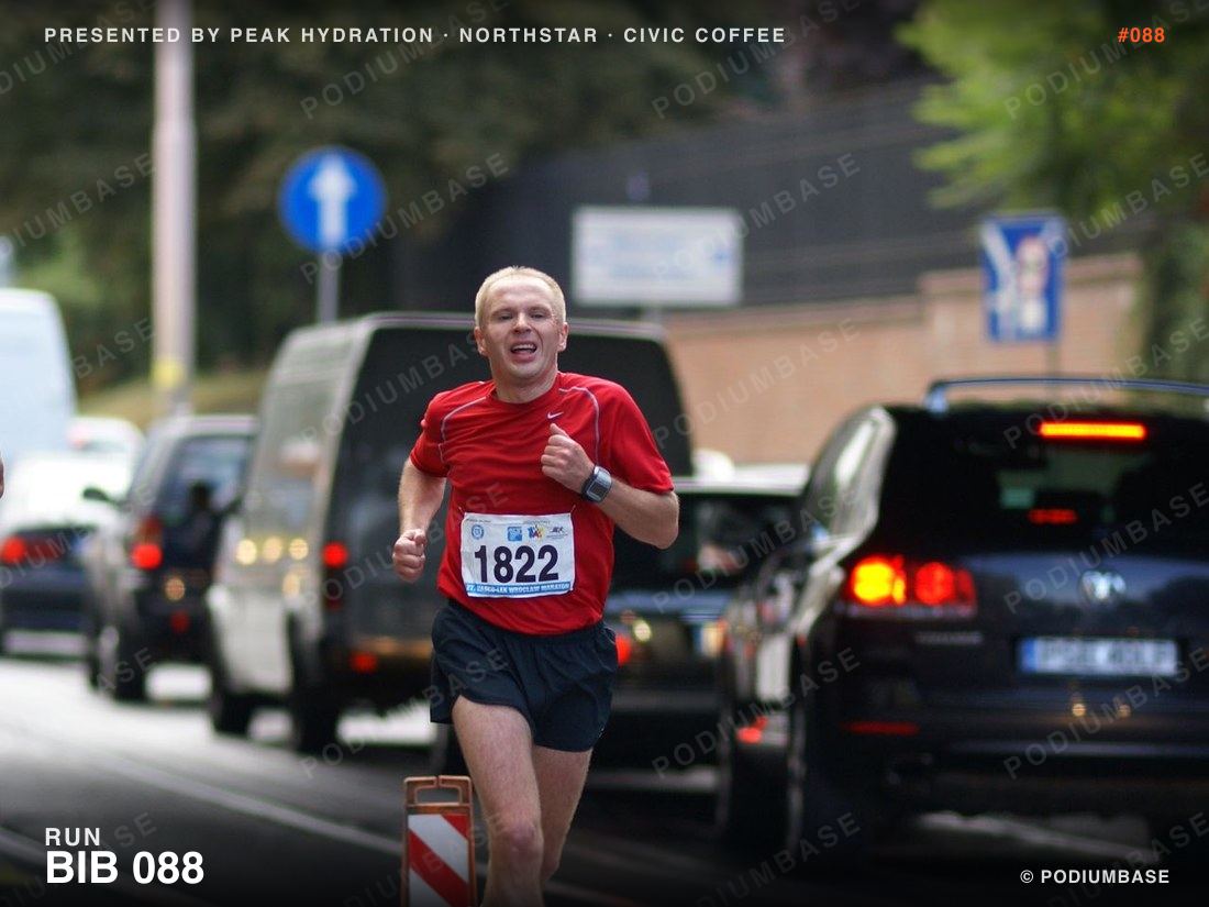 Watermarked race photo preview