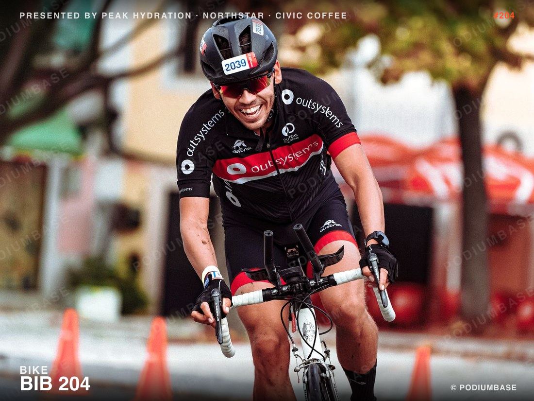 Watermarked race photo preview