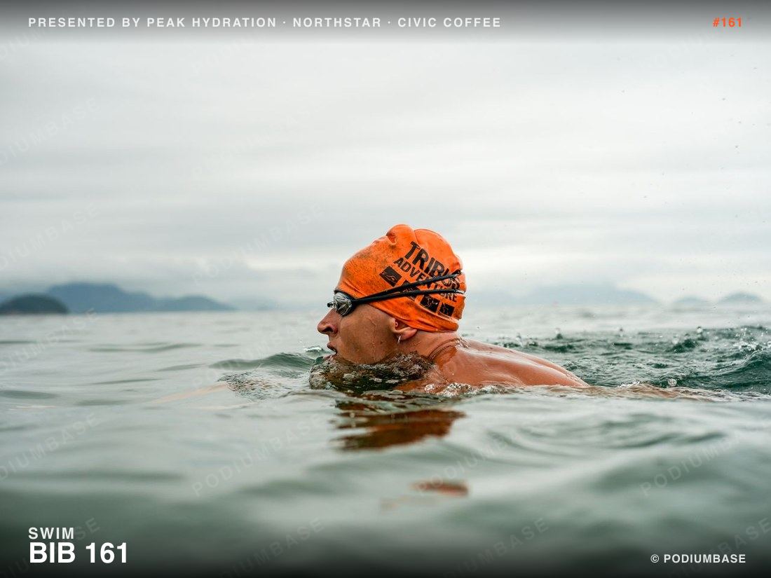 Race photo from Coastal Olympic Triathlon