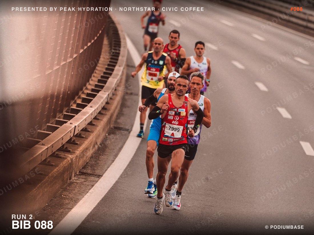 Watermarked race photo preview